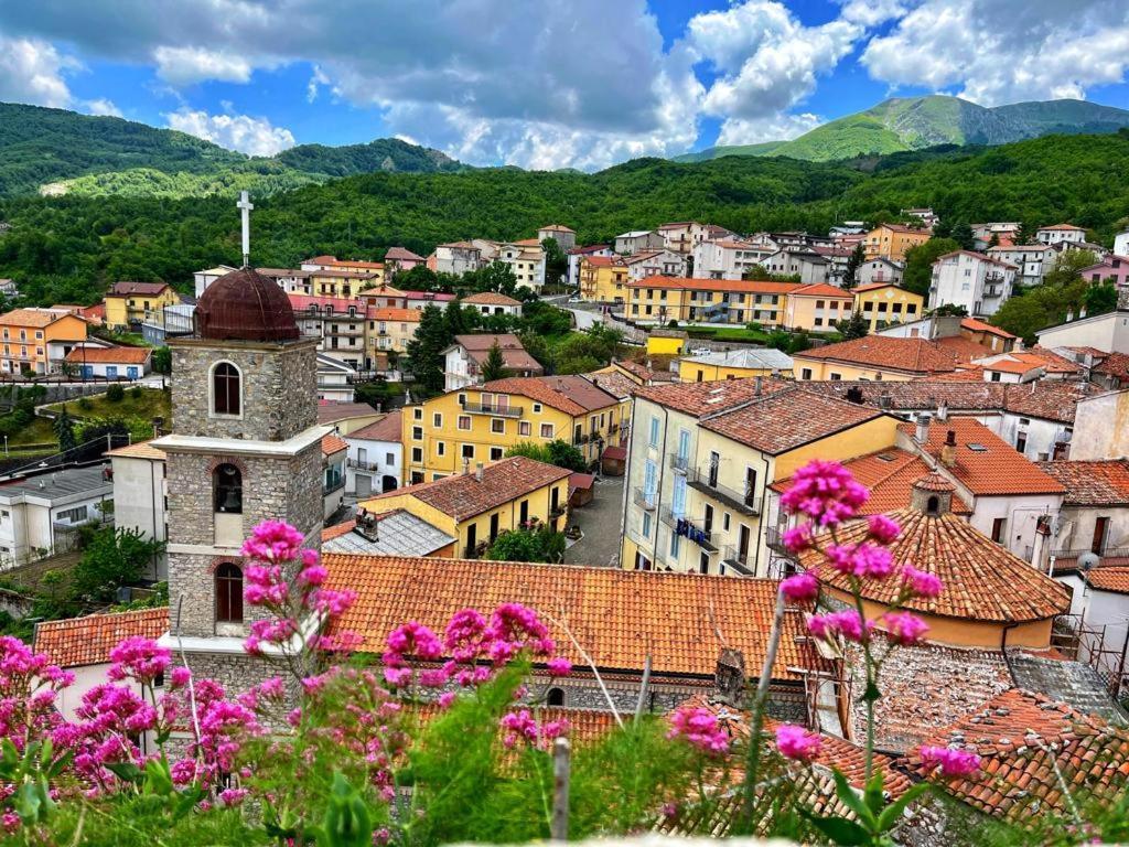 La Casa Dei Panorami Bed & Breakfast Castelsaraceno Екстериор снимка